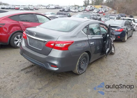 2019 Nissan Sentra S из США, поврежденный, VIN 3N1AB7AP5KY338525